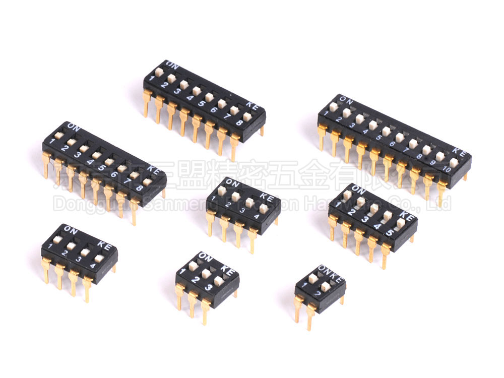 2.54 DIP switch high push